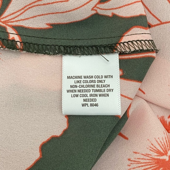 Bar III Green Floral Wrap Style Women’s Maxi Dress✨ - Picture 9 of 9